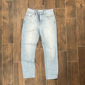 Women’s Madewell light wash jeans